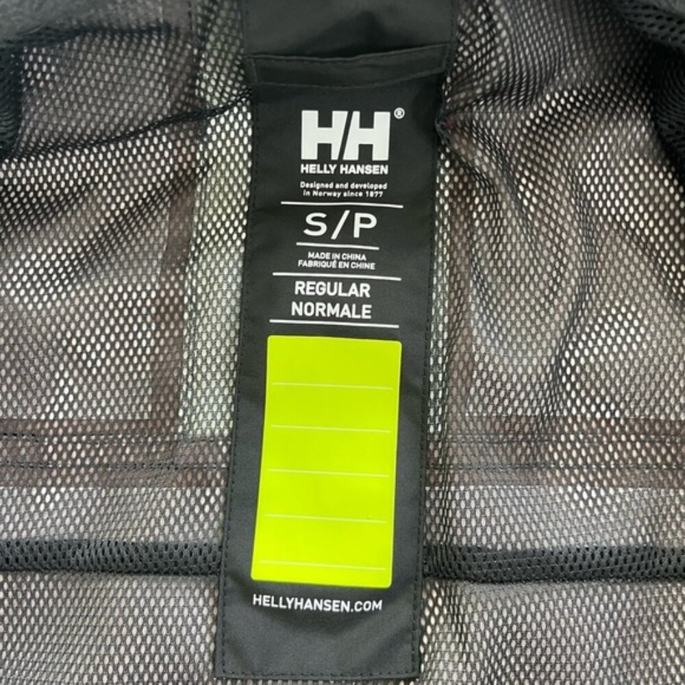 Helly Hansen Men Crew Jacket Size Small Black - image 3